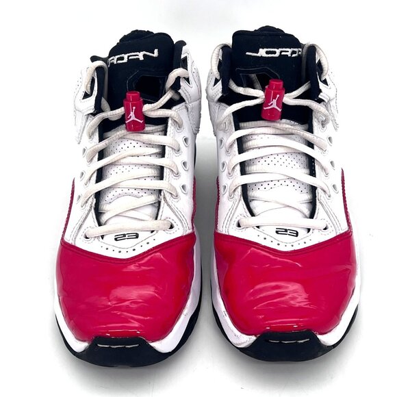 Air Jordan 23 B'Loyal Sneakers Shoes Boys Mens 4.5Y White Red 2019 Non Marking - Picture 2 of 15